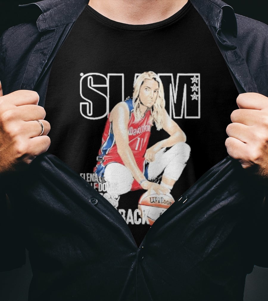 Elena Delle Donne Guess Who's Back Slam 238 Washington Basketball T-Shirt
