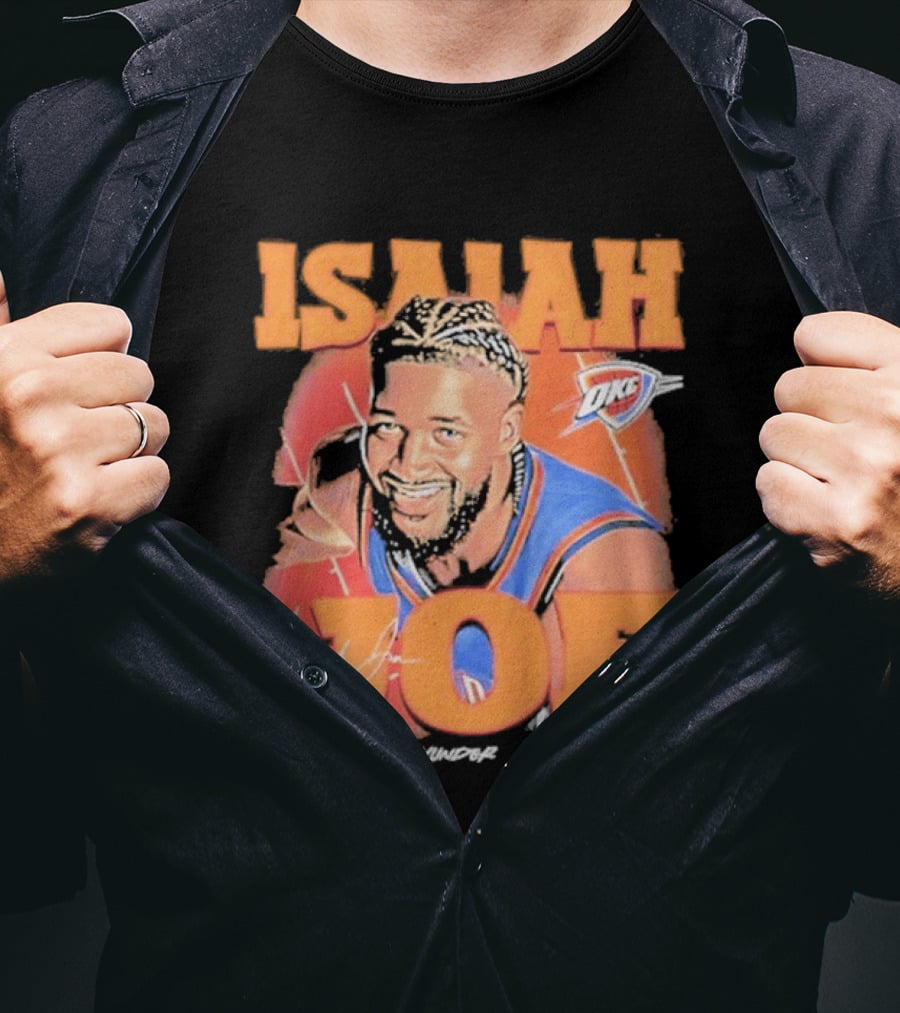 Isaiah Joe Oklahoma City Thunder Airbrush Signature T-Shirt