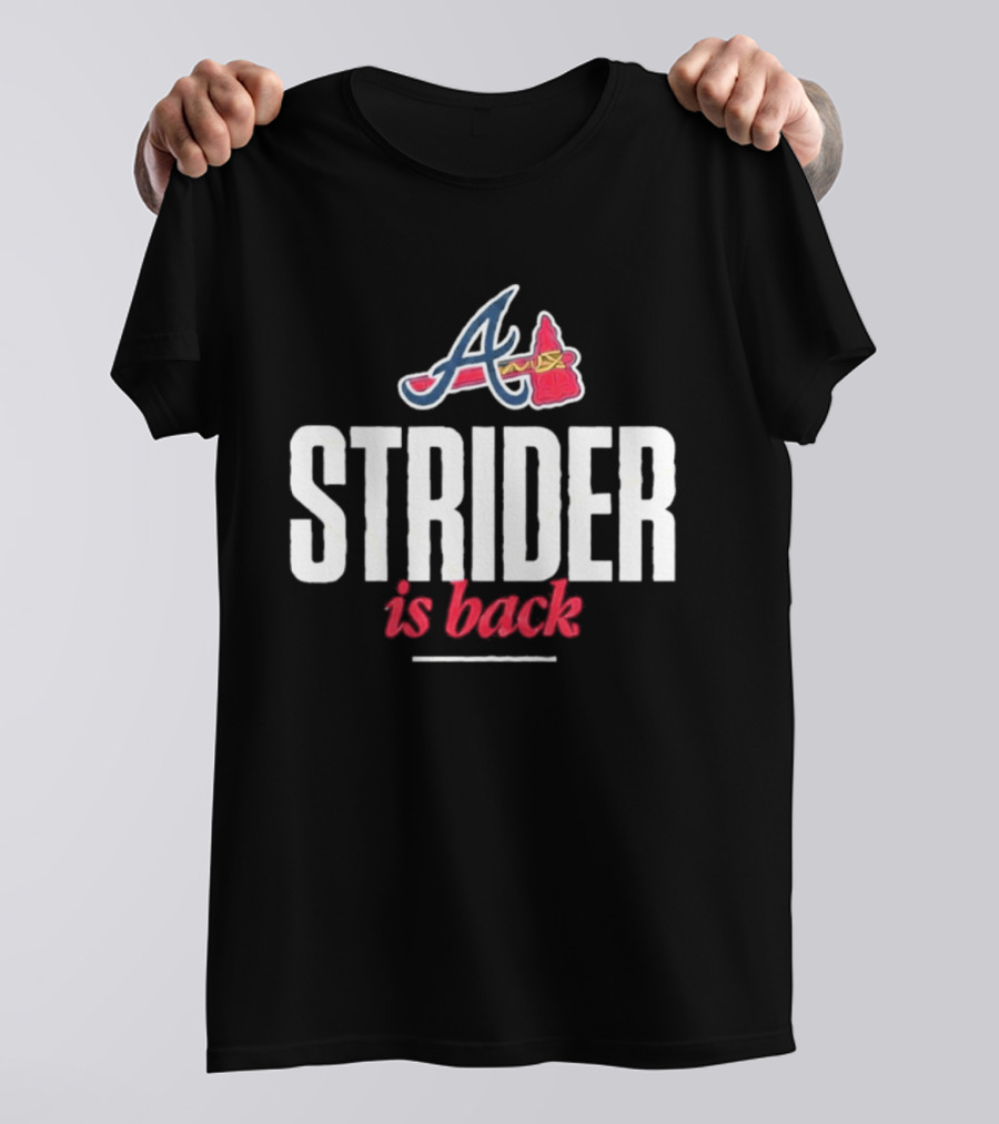 Atlanta Braves Spencer Strider Is Back 2026 MLB Comeback T-Shirt
