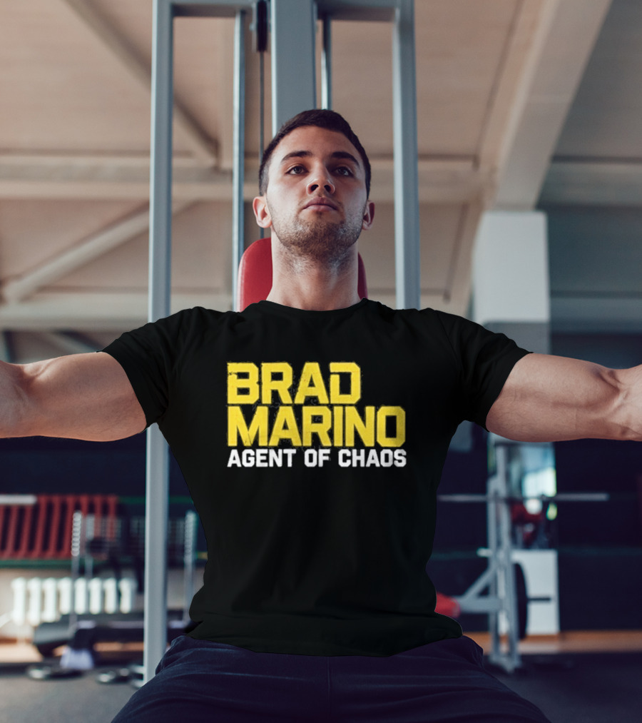 Brad Marino Agent Of Chaos Yellow T-Shirt