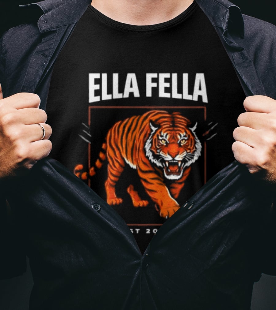 Clemson Tom Ella Fella Tiger Est 2026 T-Shirt