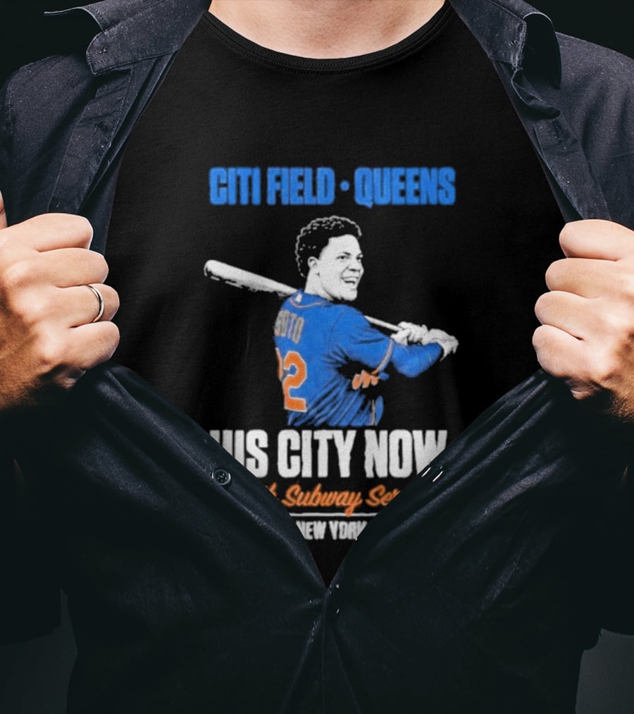 Citi Field Queens His City Now 30th Subway Series Juan Soto New York Mets 2026 T-Shirt