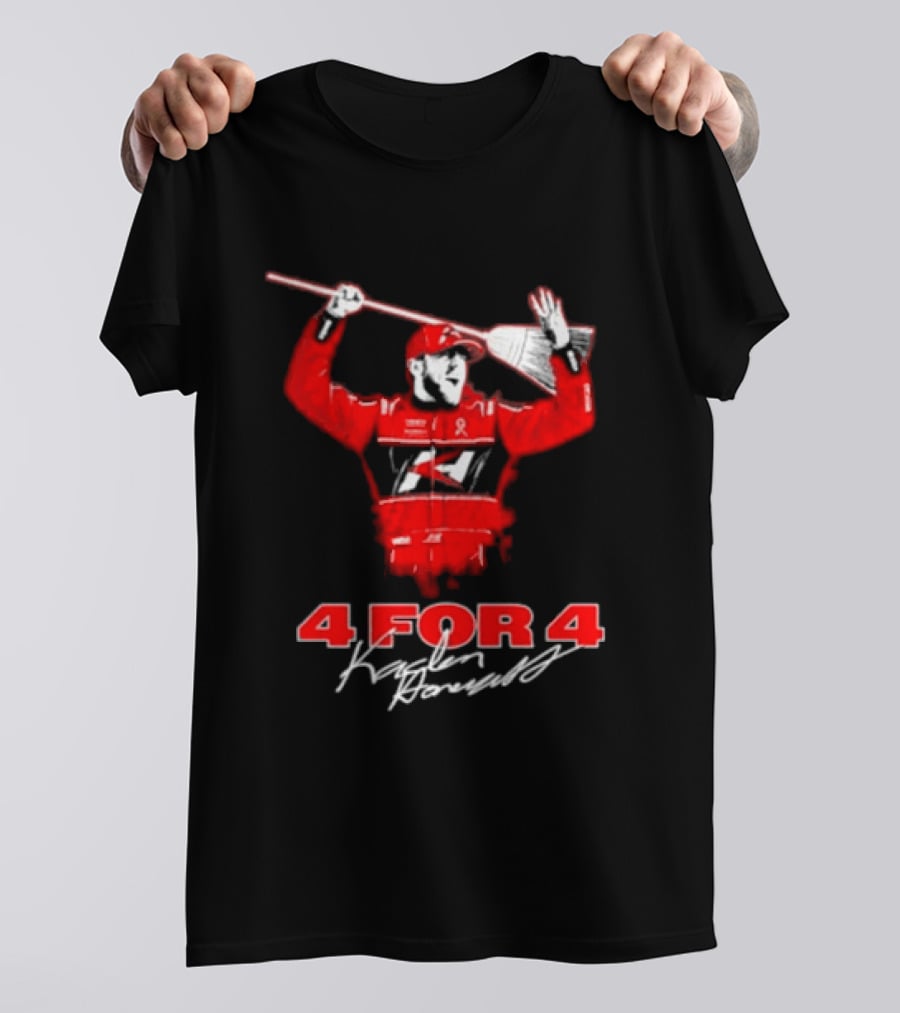Kaden Honeycutt 4 For 4 NASCAR Craftsman Truck Series Weekend Sweep T-Shirt