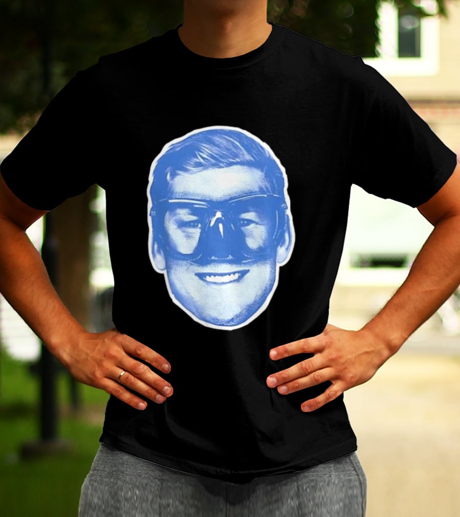 Deep Dive Colorado Avalanche NHL Mask Fan T-Shirt