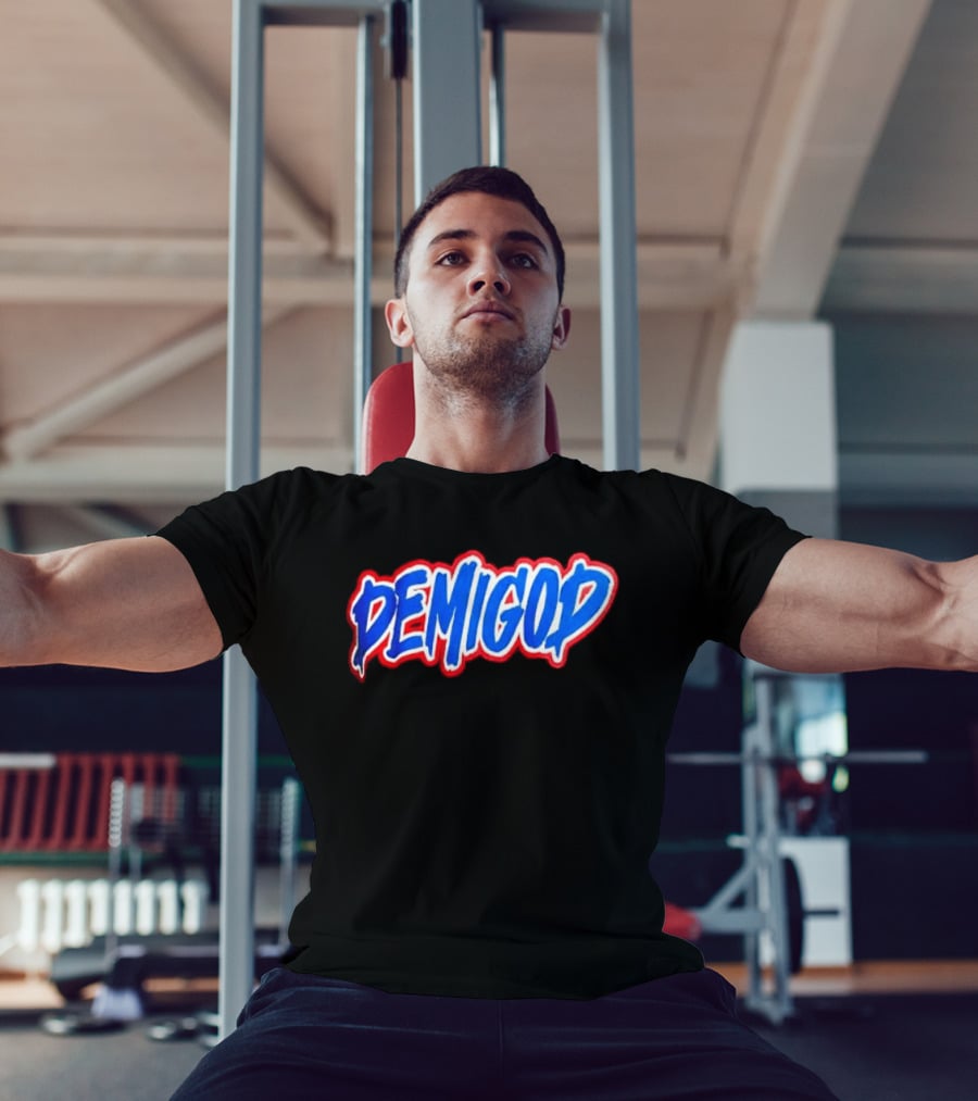 Demigod Greek Mythology Blue Red T-Shirt