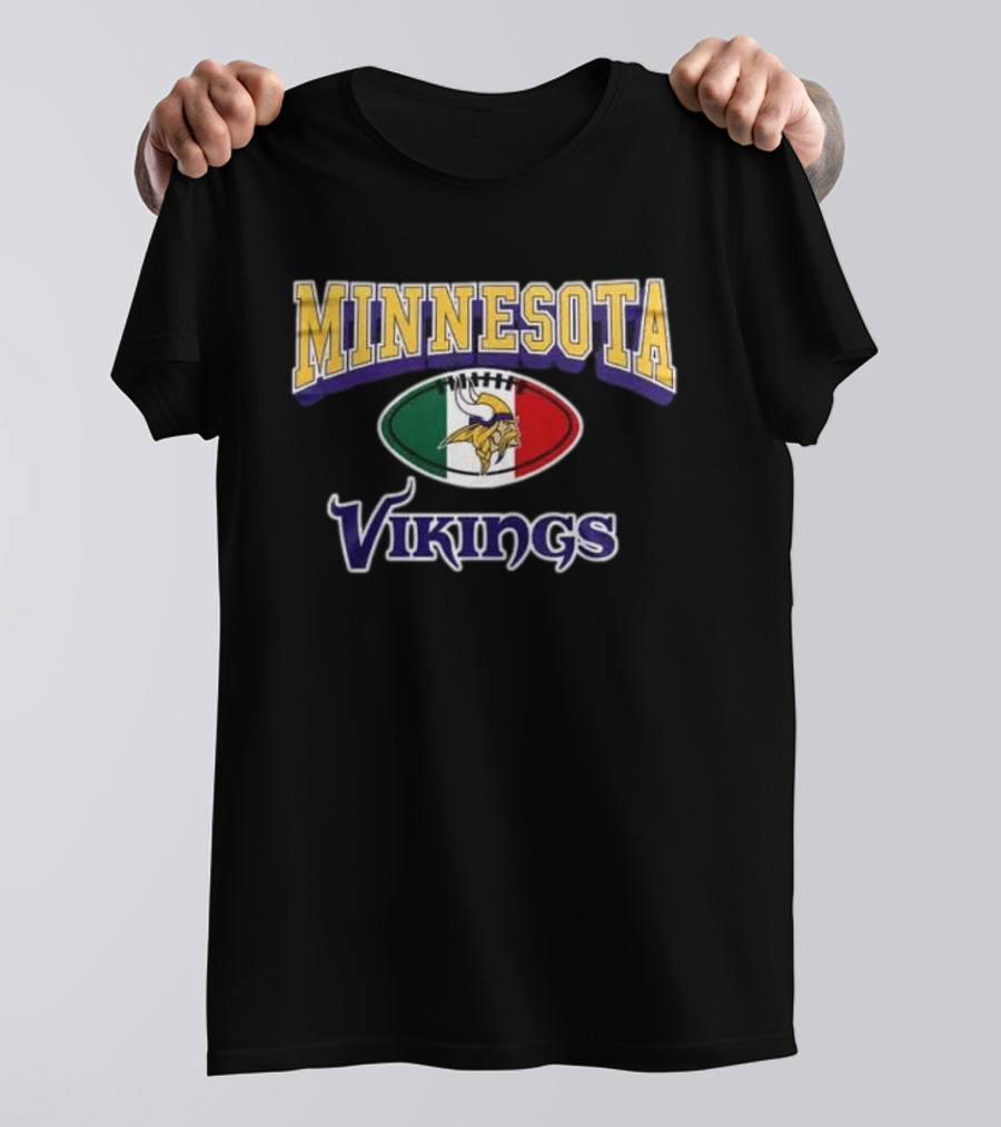 Minnesota Vikings 2026 Mexico City Game NFL Team T-Shirt