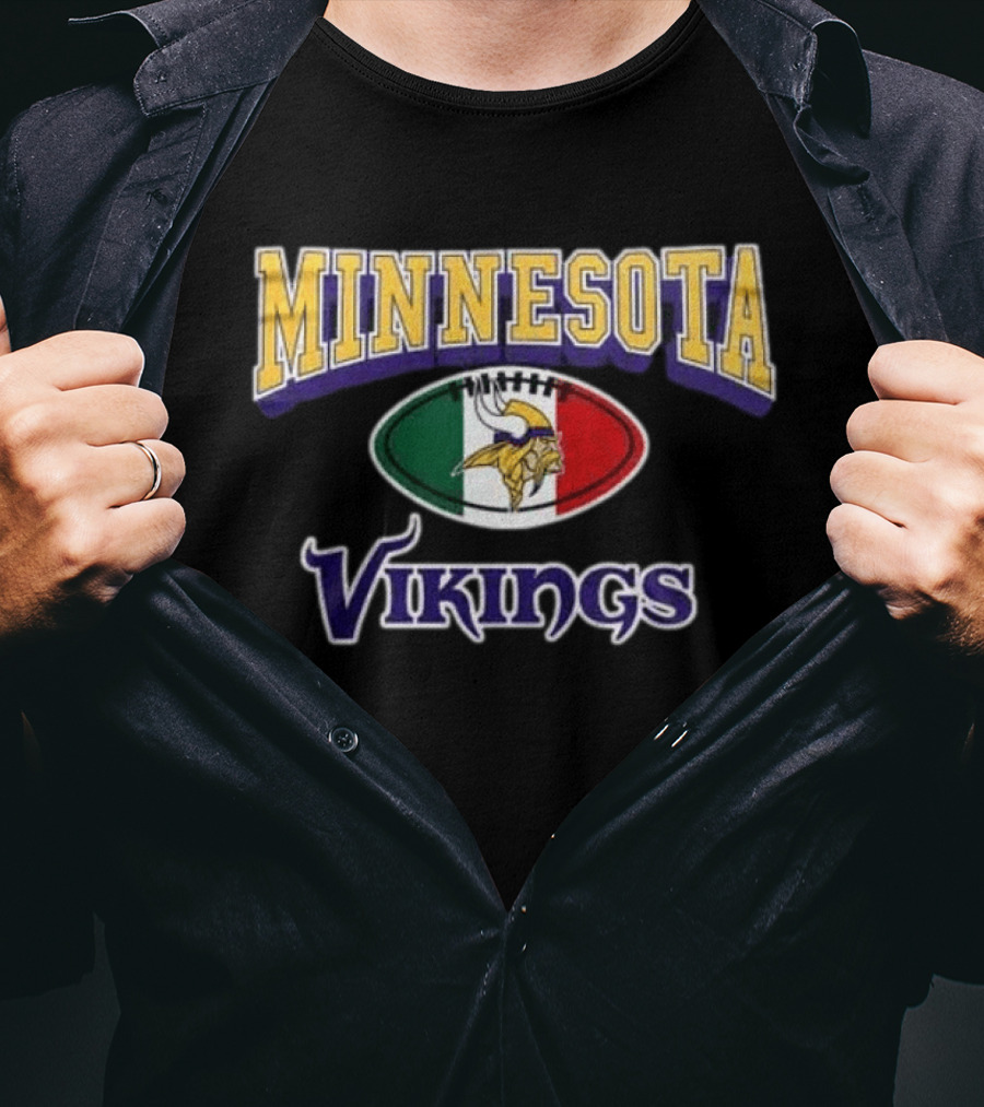 Minnesota Vikings 2026 Mexico City Game NFL Team T-Shirt