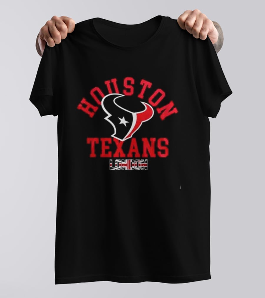 Houston Texans London 2026 Game Two Sided T-Shirt