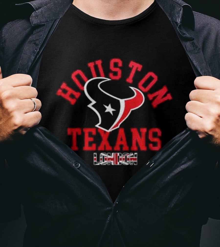 Houston Texans London 2026 Game Two Sided T-Shirt