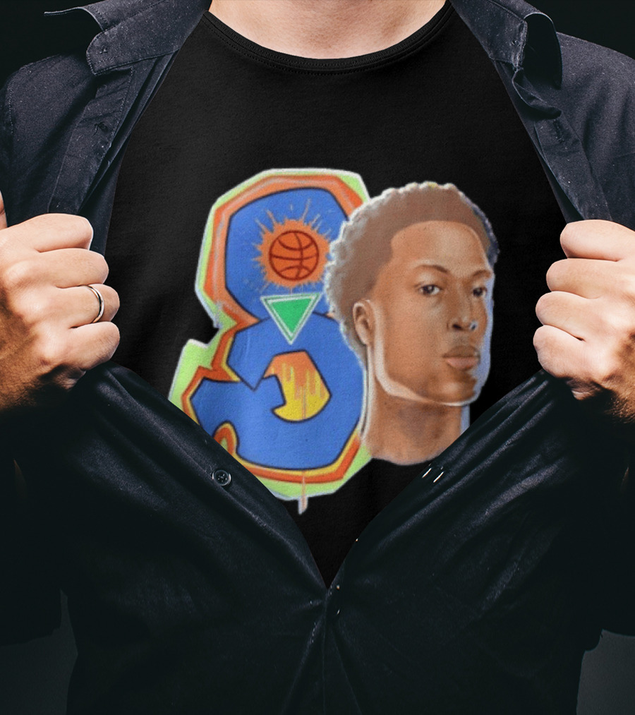 OG Anunoby OG8 New York Knicks Basketball Art NBA T-Shirt