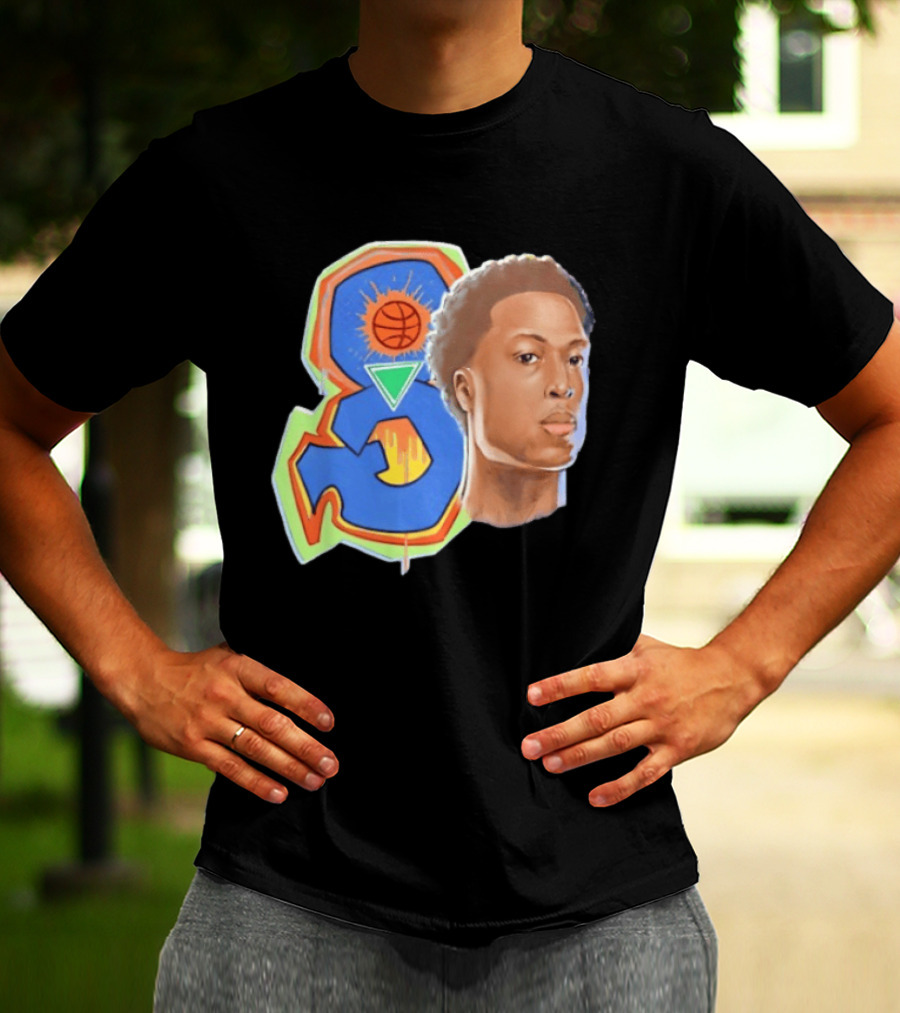 OG Anunoby OG8 New York Knicks Basketball Art NBA T-Shirt