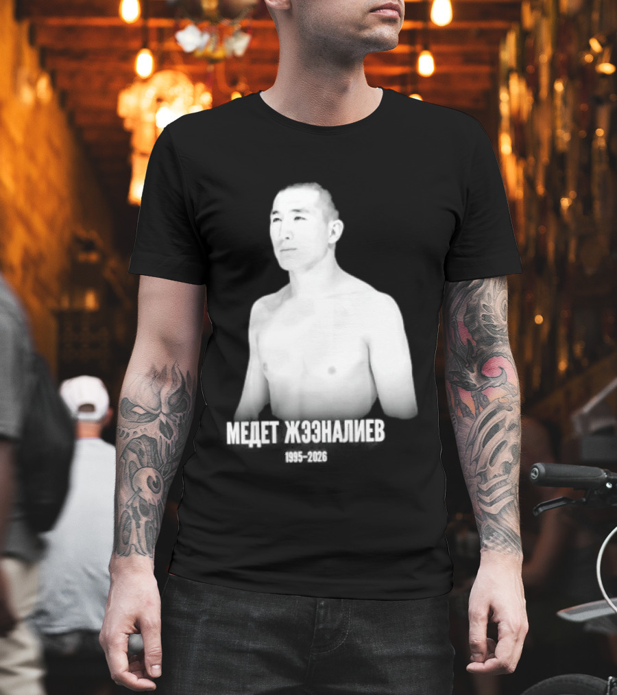 Medet Zheenaliev Memorial Tribute 1995 2026 T-Shirt