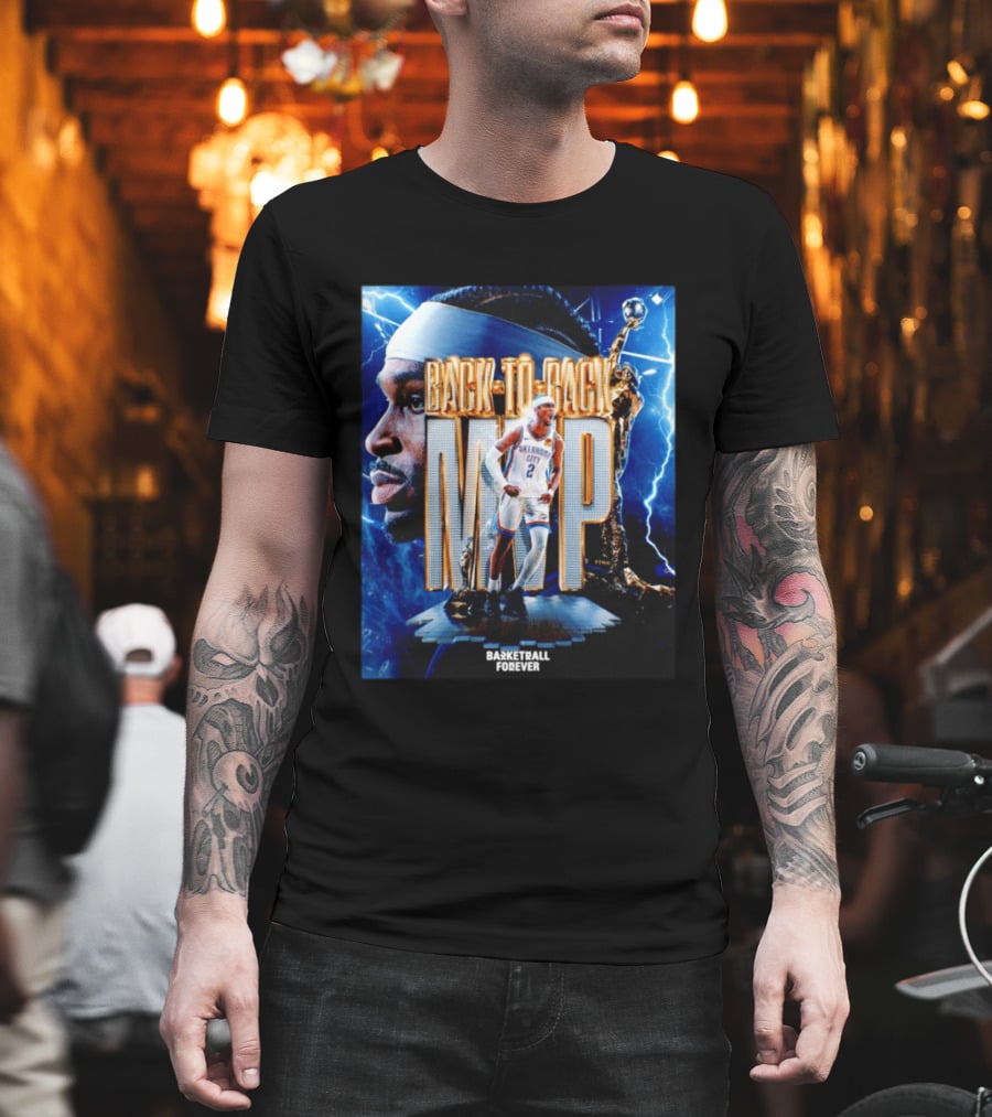 Back To Back MVP Oklahoma City Basketball Forever T-Shirt