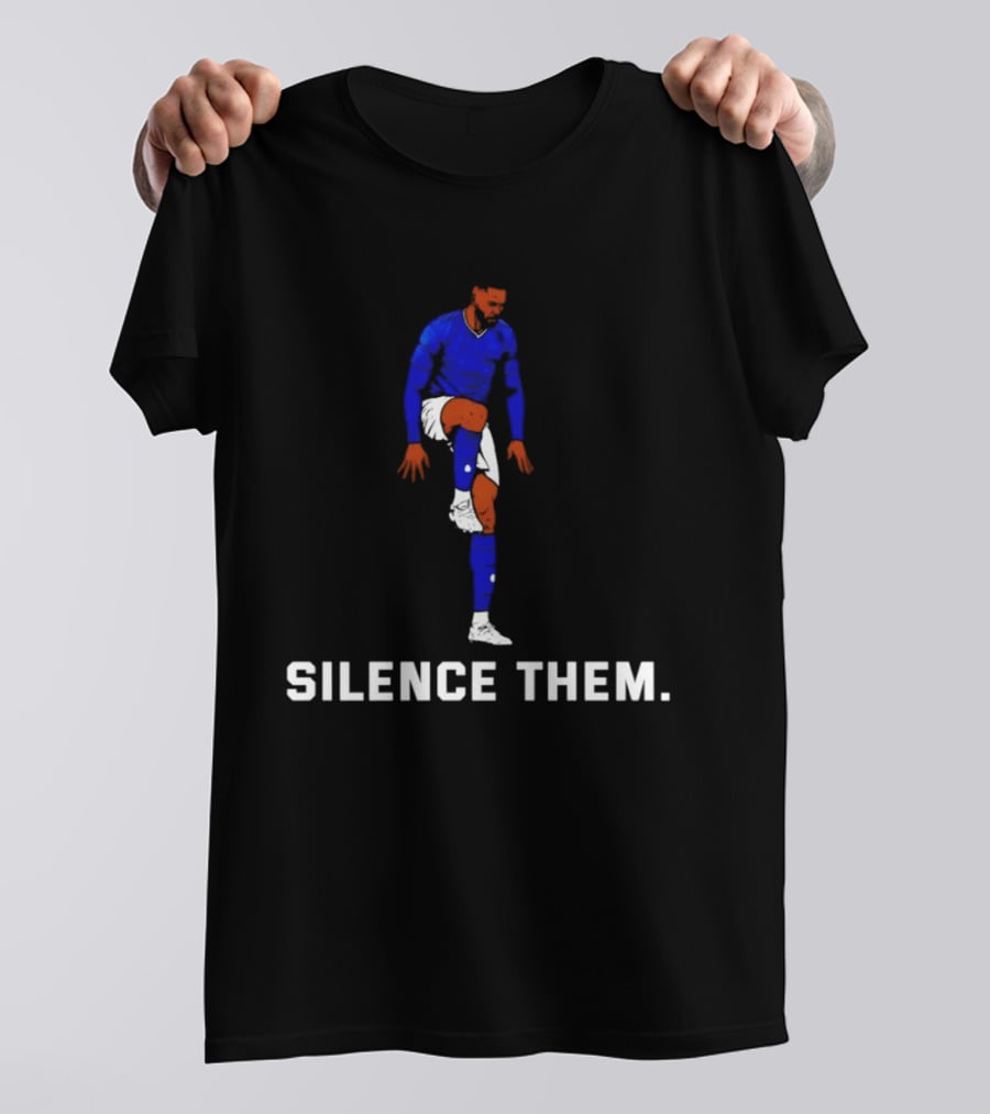 Beto #9 Everton FC Silence Them 2026 T-Shirt