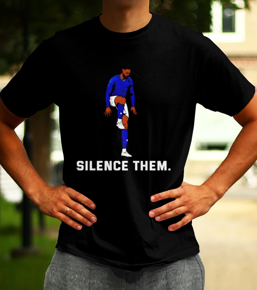 Beto #9 Everton FC Silence Them 2026 T-Shirt