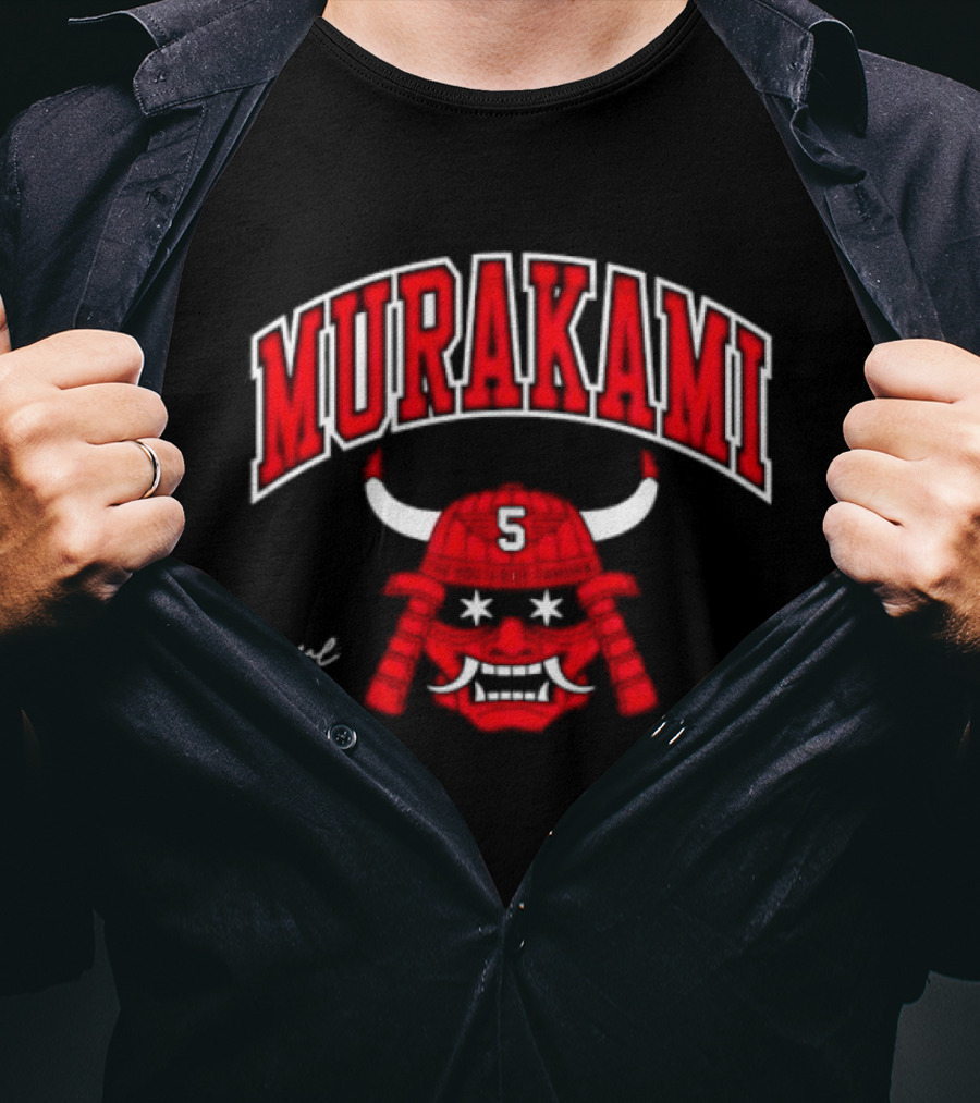 Murakami Munetaka The Southside Samurai Chicago White Sox Five Star Helmet T-Shirt