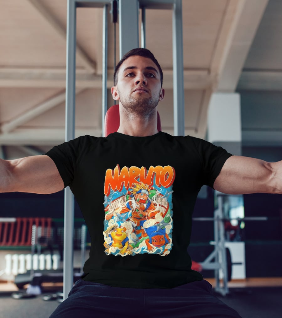 Naruto Uzumaki Toad Summoning Adventure Anime Ninja T-Shirt