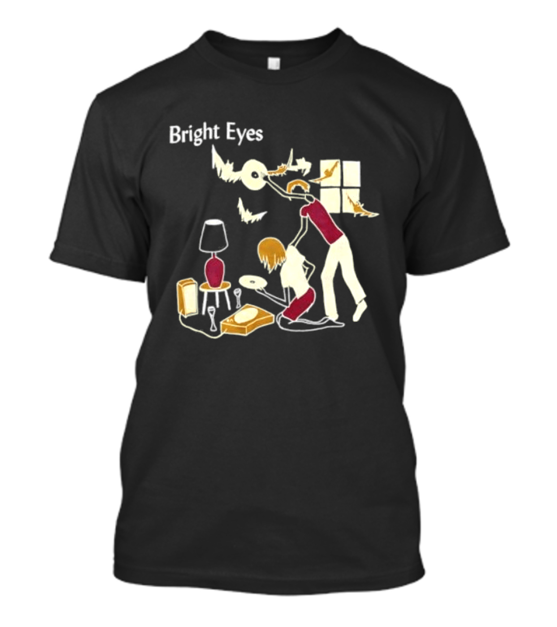 Bright Eyes Everyday And Every Night Music Lover T-Shirt