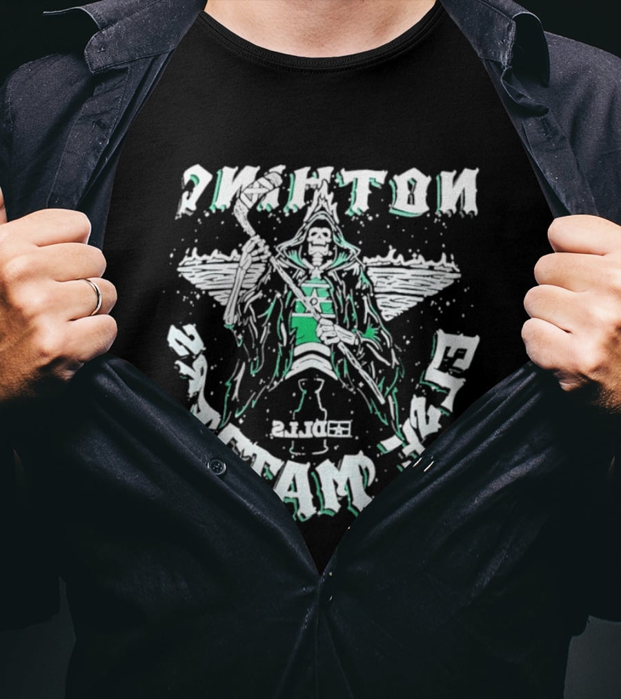 Nothing Else Matters Grim Reaper Hockey Dallas Stars T-Shirt