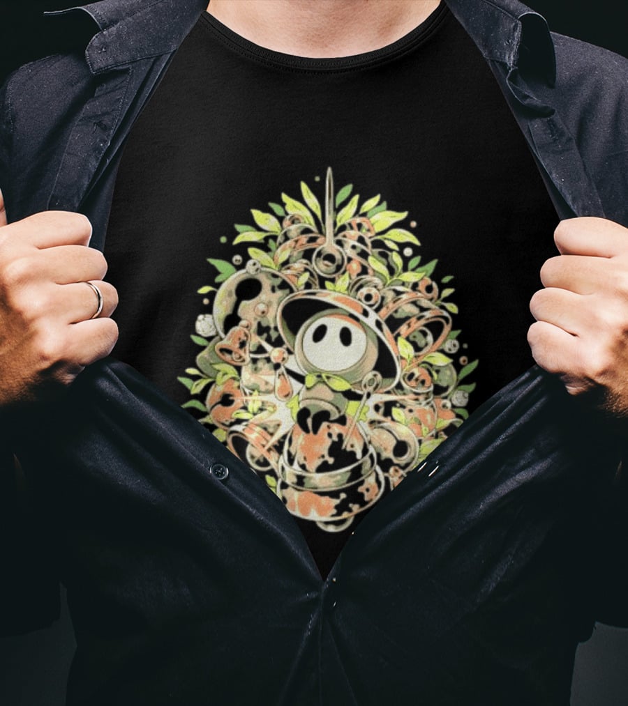 Hopeful Pilgrim Hollow Knight Silksong Video Game Aesthetic T-Shirt