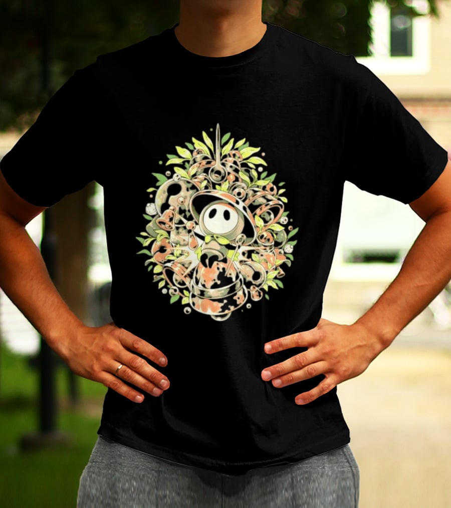 Hopeful Pilgrim Hollow Knight Silksong Video Game Aesthetic T-Shirt