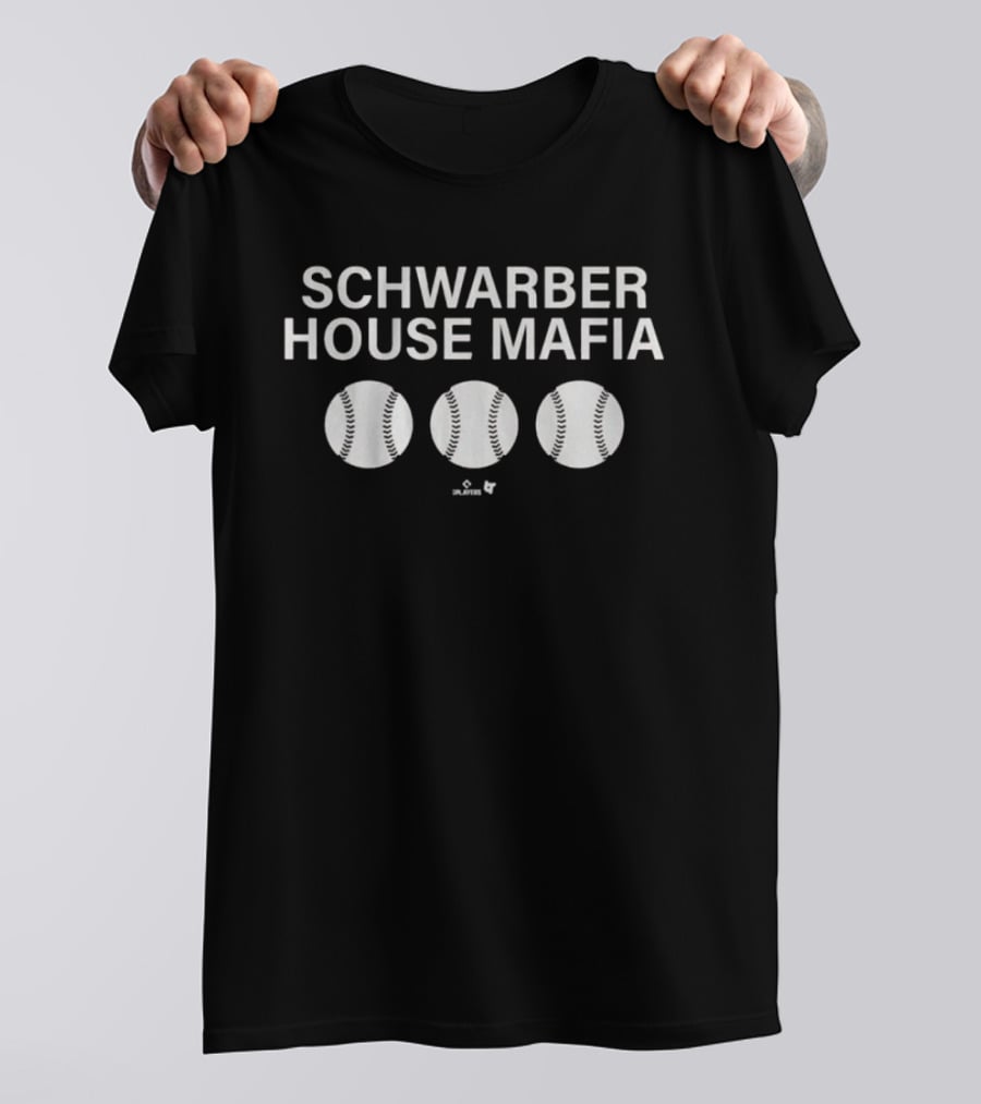 Schwarber House Mafia Baseball Themed Concept T-Shirt