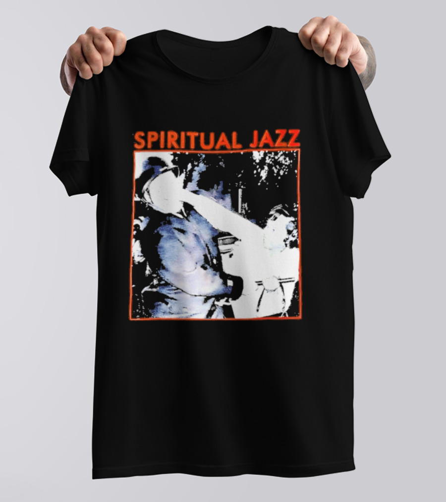 Spiritual Jazz Horn Player Watercolor T-Shirt