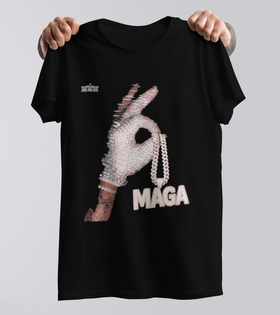 MAGA ICEMAN Drakes The White House Cover T-Shirt