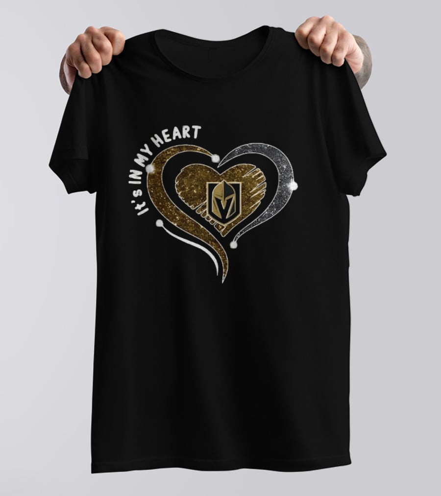 Vegas Golden Knights It's In My Heart Hockey NHL 2026 T-Shirt