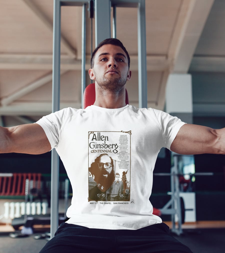 Allen Ginsberg Centennial May 11 2026 The Chapel San Francisco Event T-Shirt