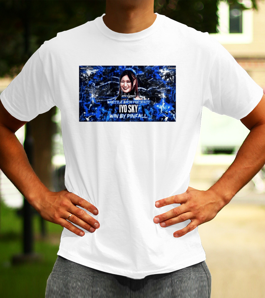Backlash Tampa Wrestle Bash Presents Iyo Sky Win By Pinfall T-Shirt