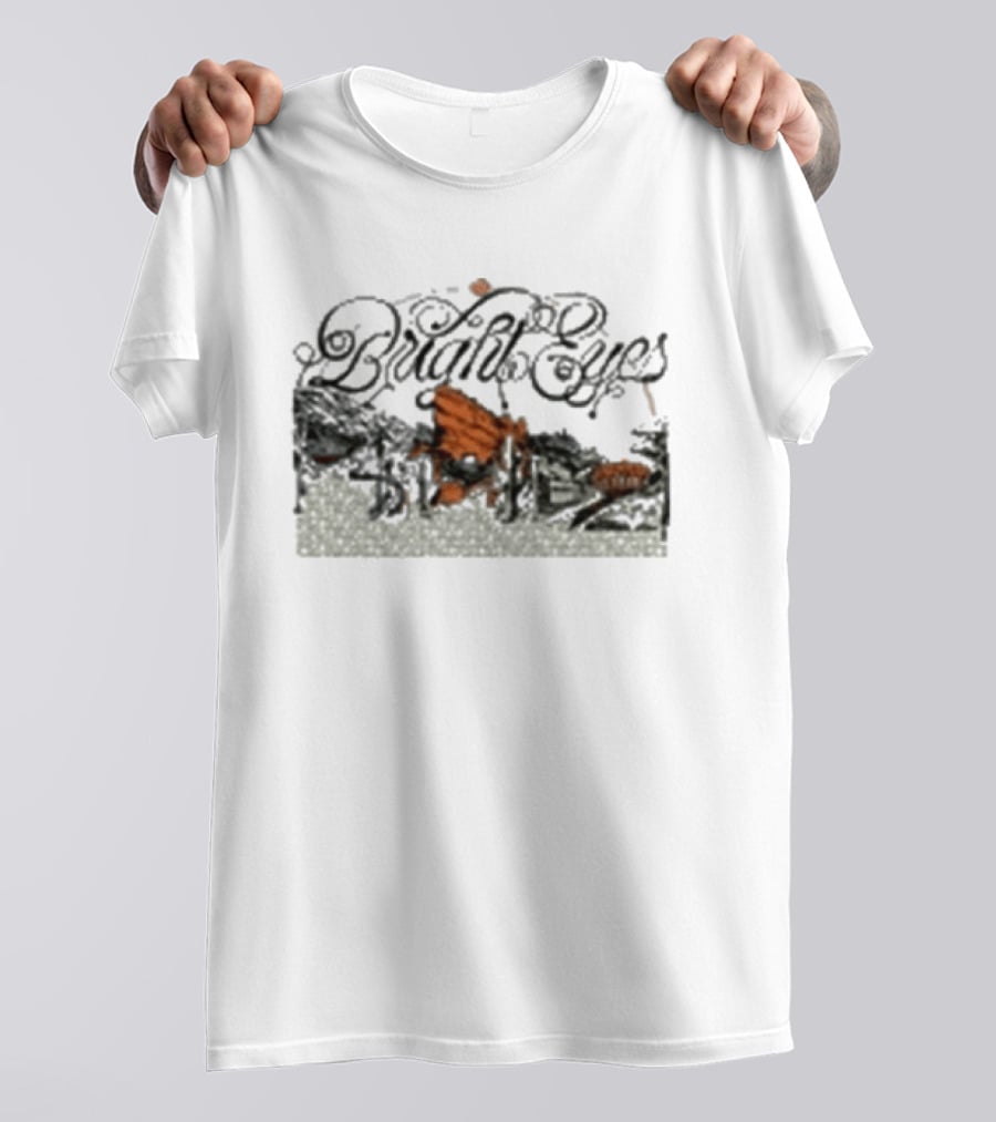 Bright Eyes Anniversary Shows Winged Horse T-Shirt