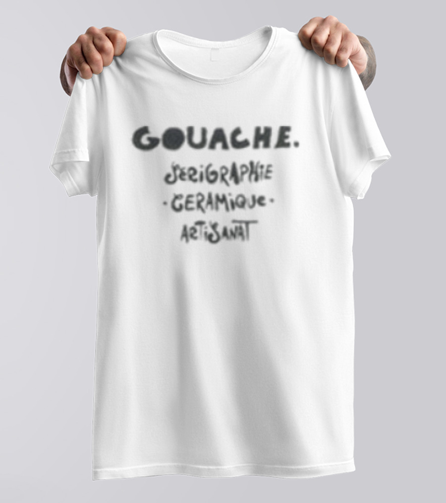 Gouache Bouquet Of Flowers Scratch The Surface Make T-Shirt