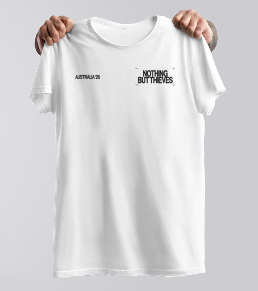 Nothing But Thieves Australia 2026 Tour T-Shirt