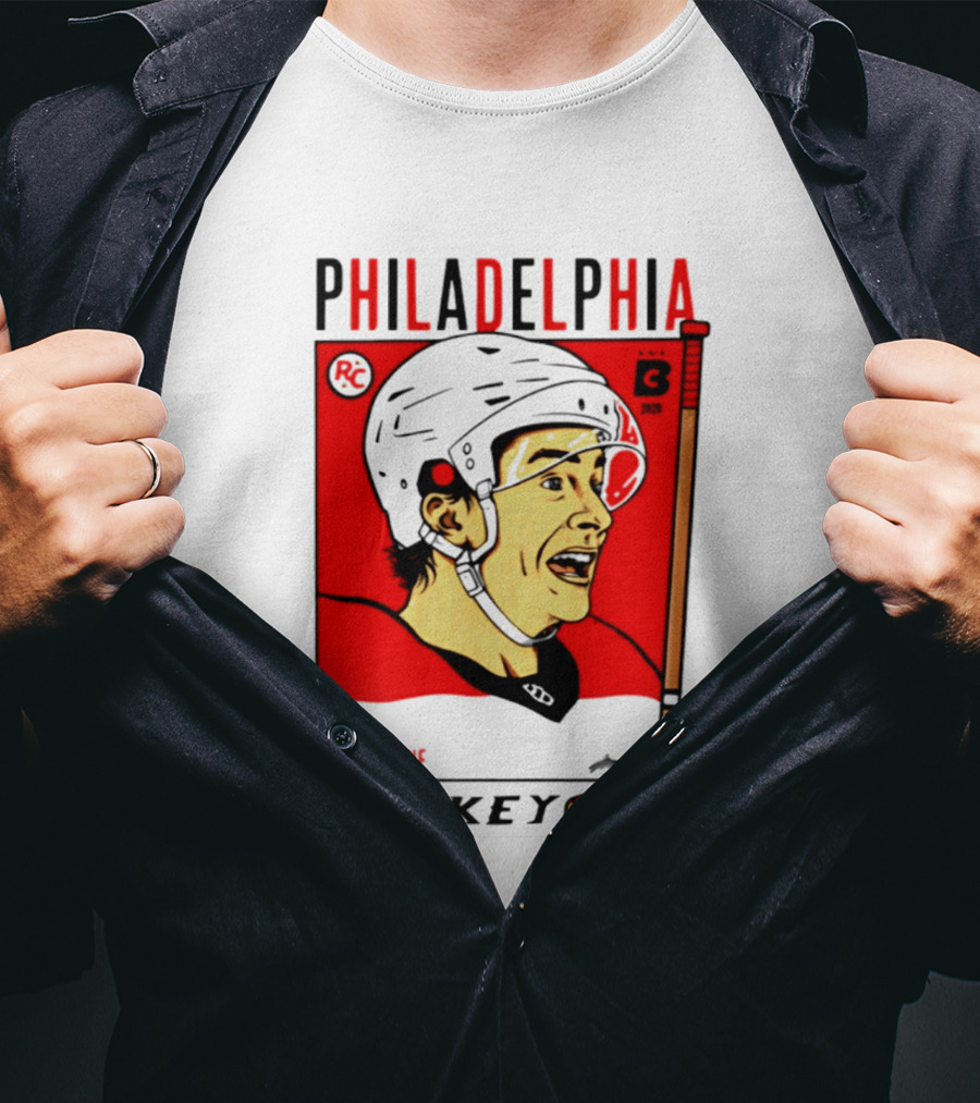 Philadelphia Flyers P Martone 94 Hockey Player T-Shirt
