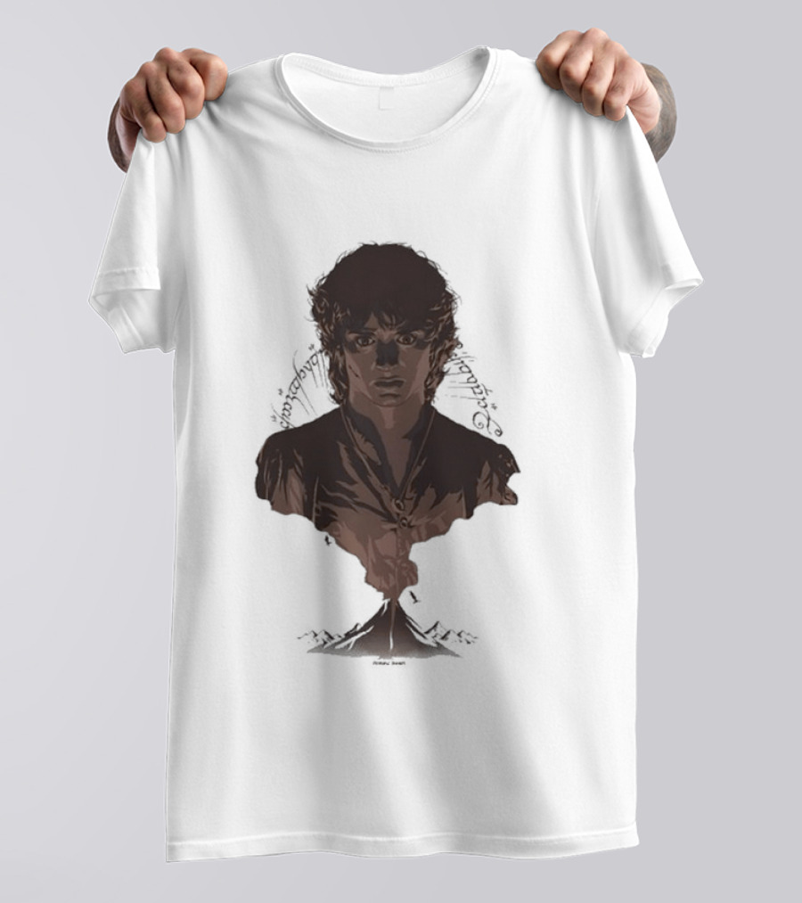 The Lord Of The Rings Frodo Bust Sculpture T-Shirt