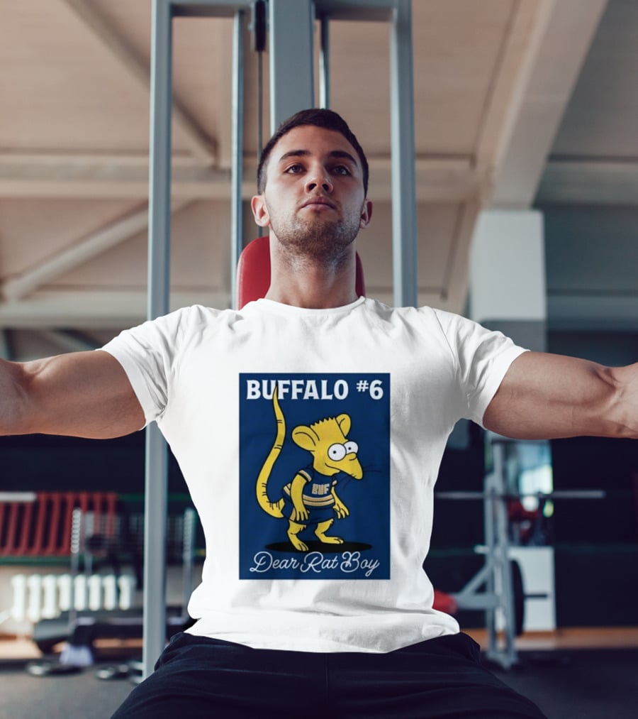 Buffalo #6 Dear Rat Boy BUF Jersey T-Shirt