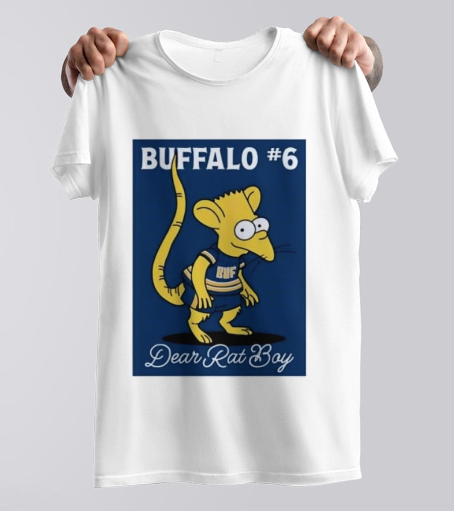 Buffalo #6 Dear Rat Boy BUF Jersey T-Shirt