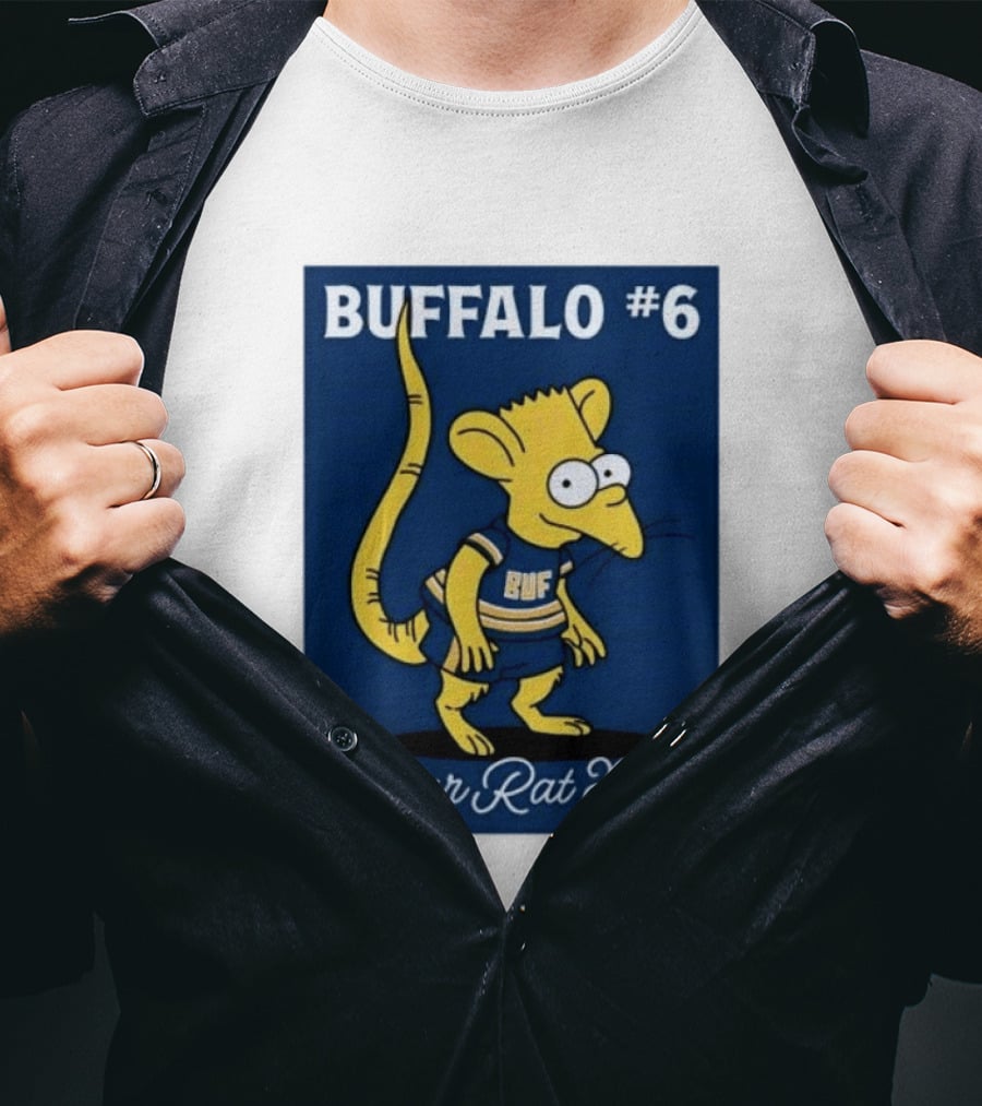 Buffalo #6 Dear Rat Boy BUF Jersey T-Shirt