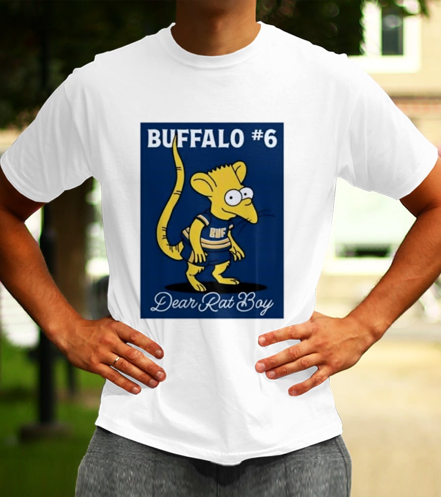 Buffalo #6 Dear Rat Boy BUF Jersey T-Shirt