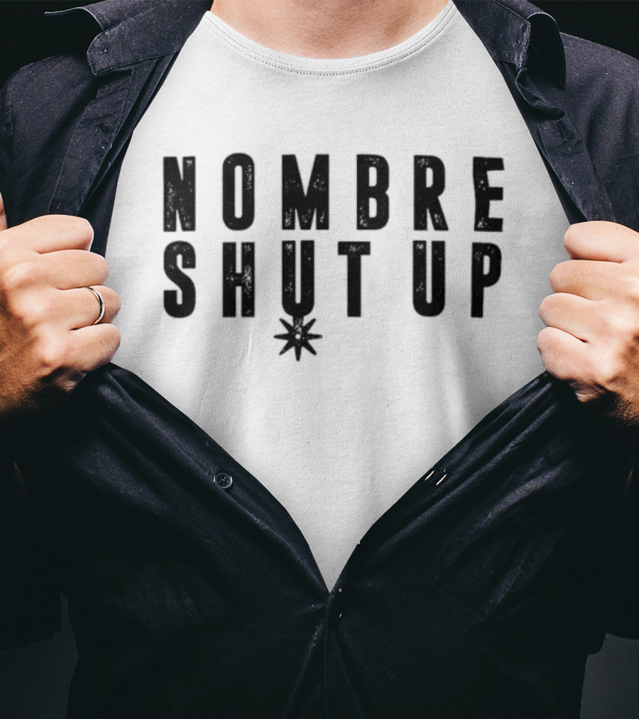 San Antonio Spurs Hombre Shut Up T-Shirt
