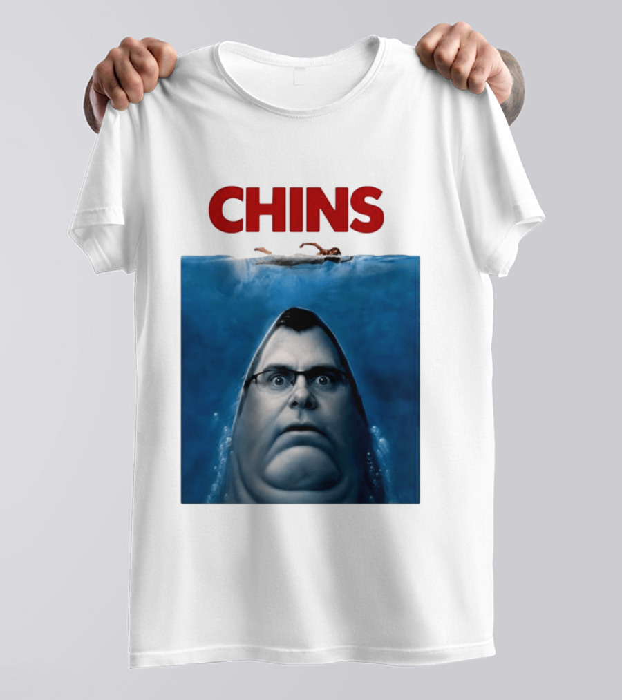 Chins X Jaws Movie T-Shirt