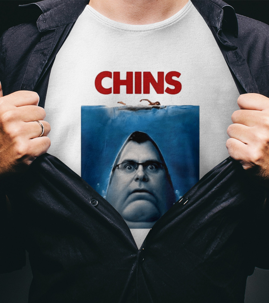 Chins X Jaws Movie T-Shirt