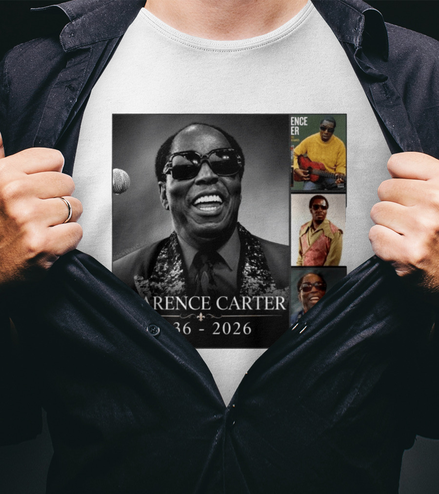 Clarence Carter 1936 2026 Soul Legend Memorial Compilation T-Shirt