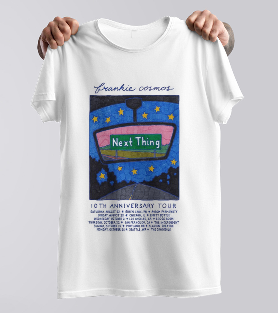 Frankie Cosmos World Tour Next Thing 2026 T-Shirt