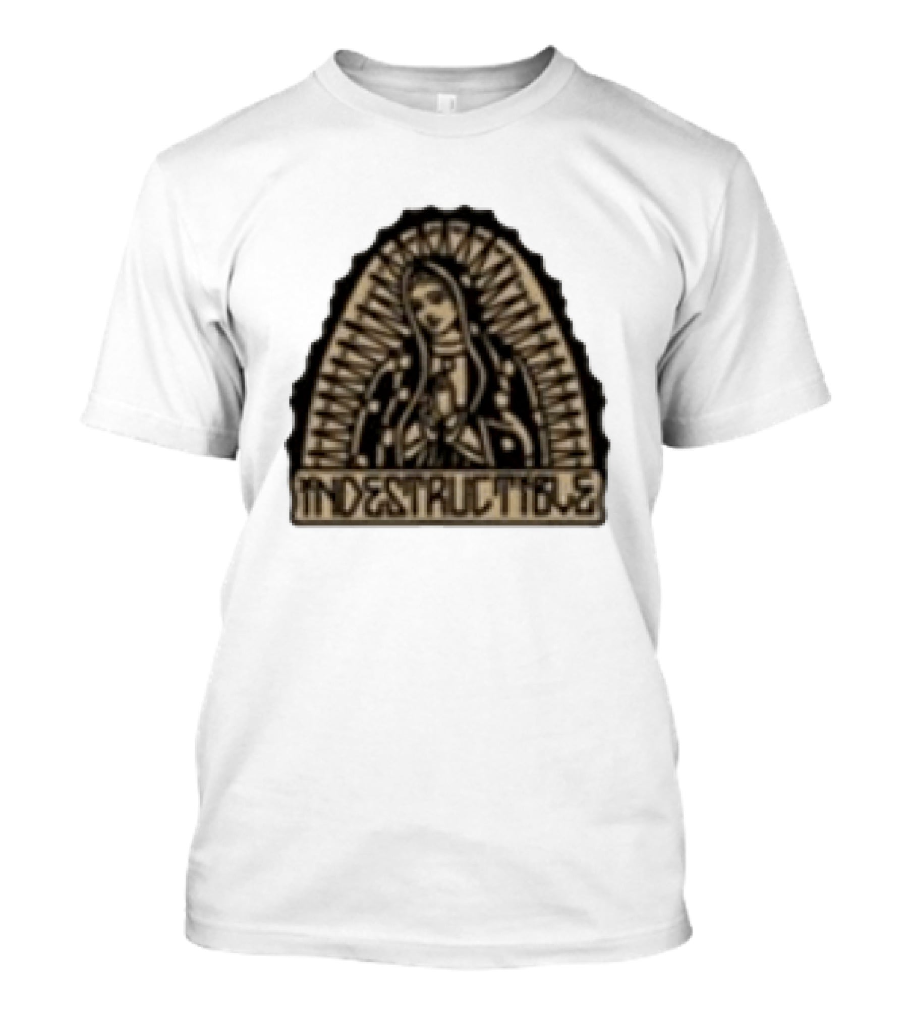 Indestructible Virgin Mary Guadalupe Iconic Mfg T-Shirt