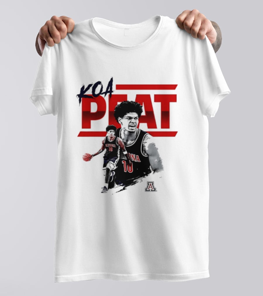 Koa Peat Arizona 10 Wildcats Basketball T-Shirt