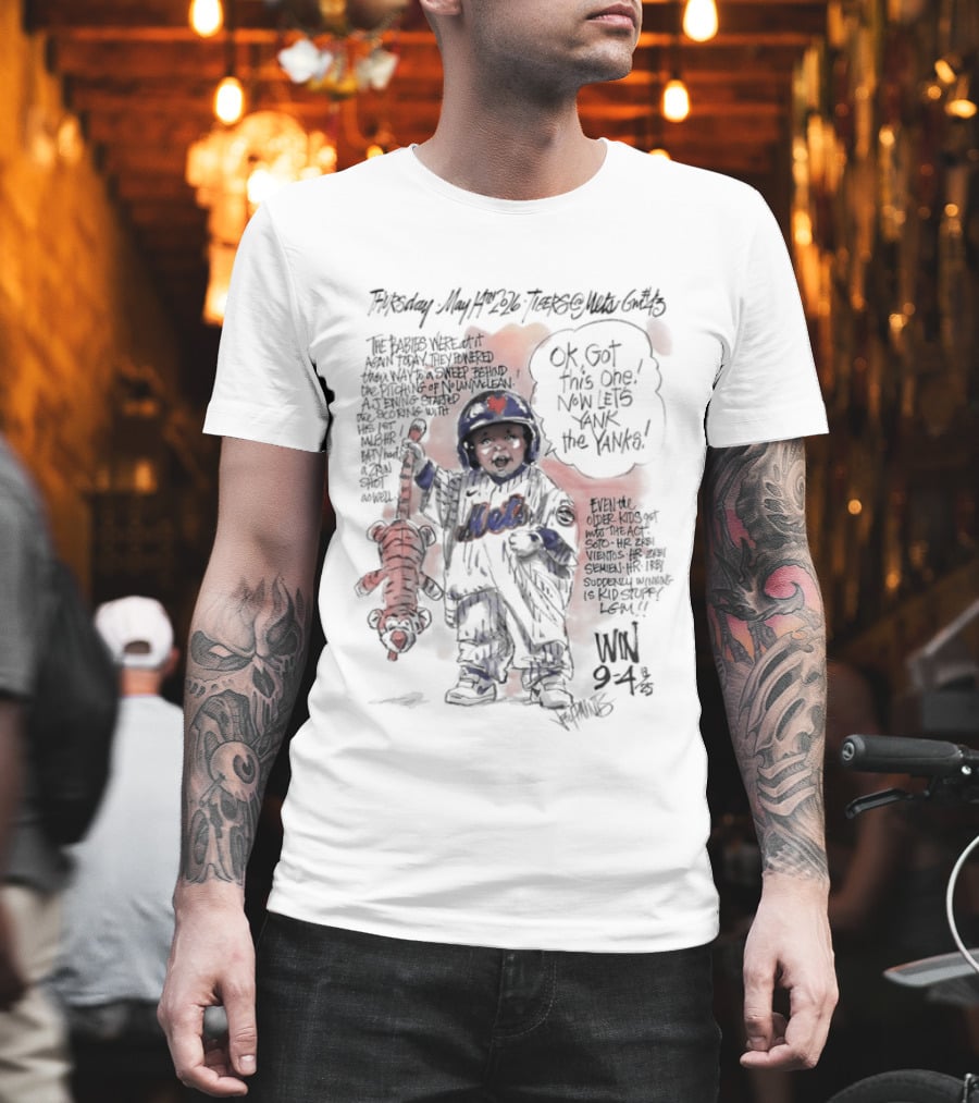 Mets Beat Tigers Game 2 Ok Got This One Now Let's Yank The Yanks T-Shirt
