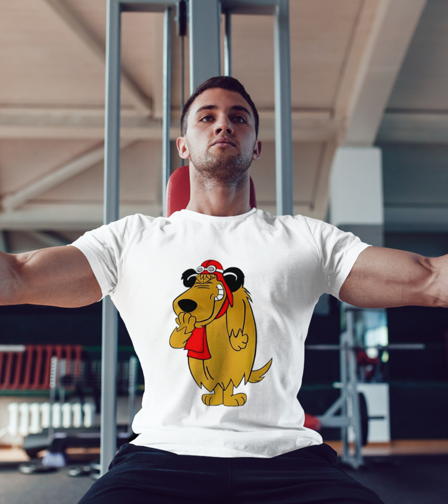 Muttley Dog Wacky Races Cartoon T-Shirt