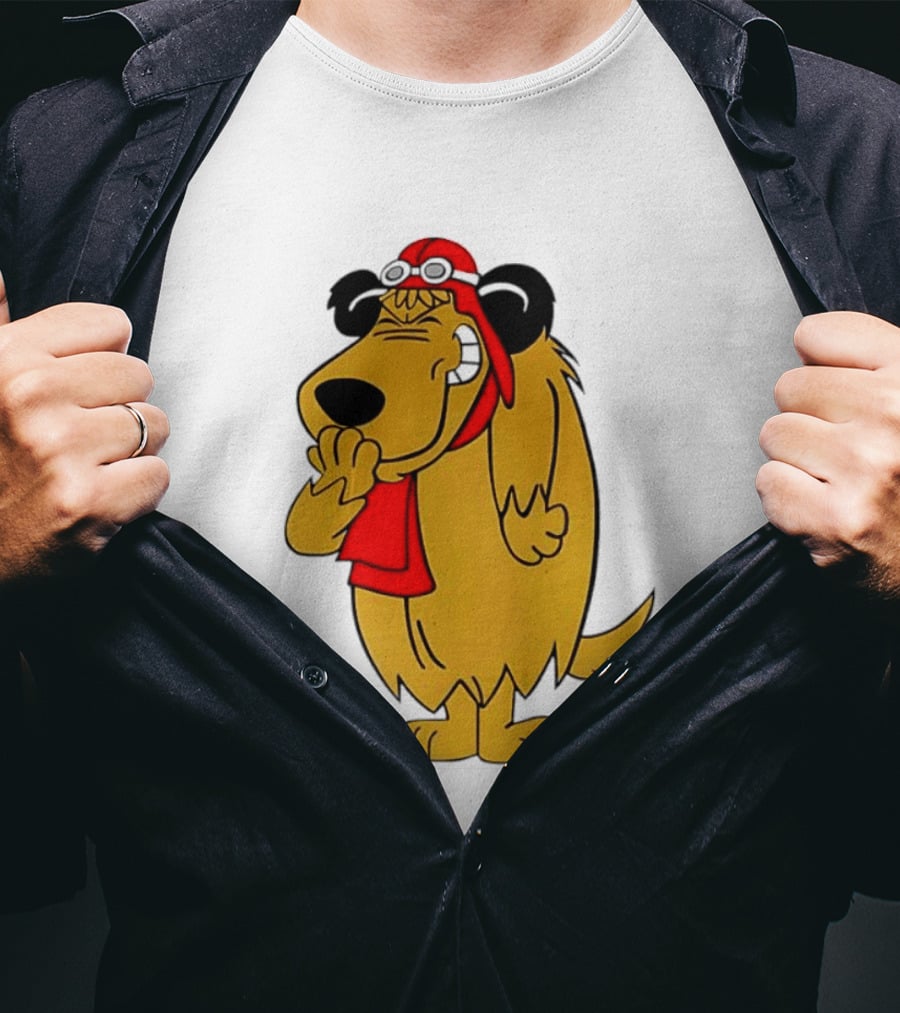 Muttley Dog Wacky Races Cartoon T-Shirt